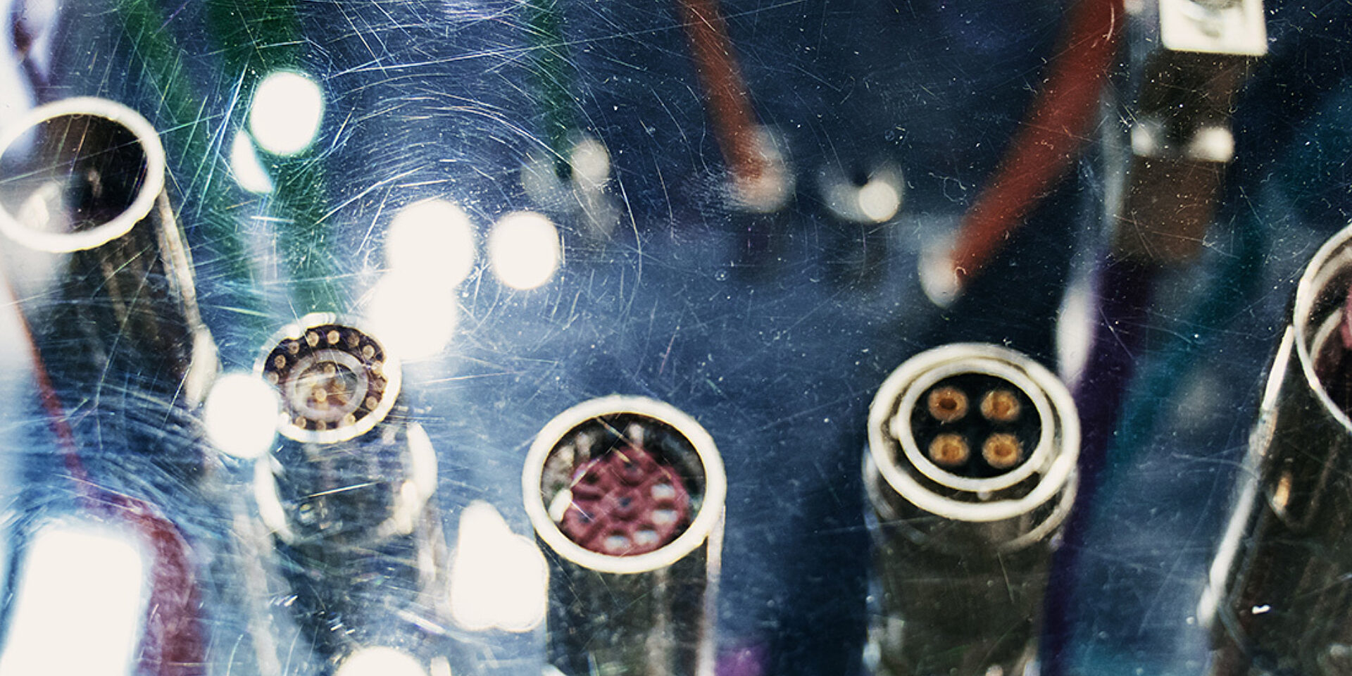 Scratched Glass web
