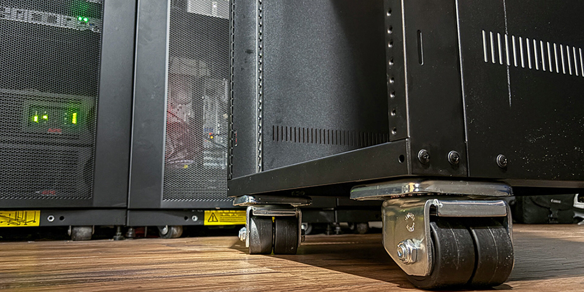 Server rack data center web