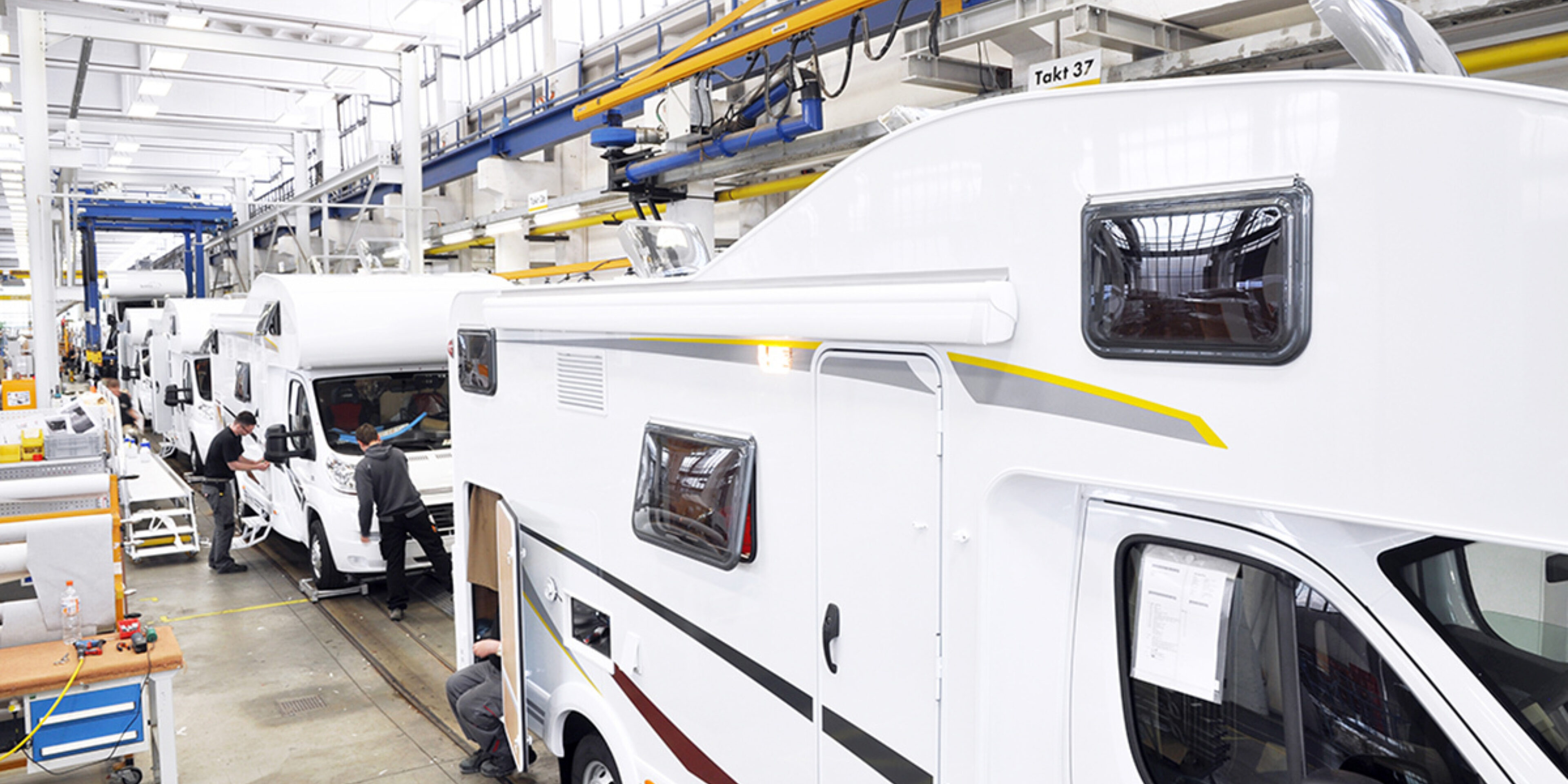 What to Look for When Choosing Carts for RV Manufacturing | Caster ...