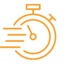 Downtime Icon Orange