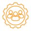 Labor Costs Icon Orange