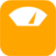 Weight Load Orange Icon