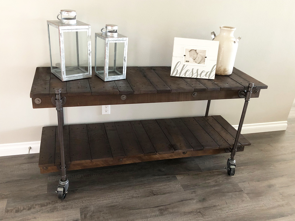 Industrial-Vintage-Caster-Console-Table.