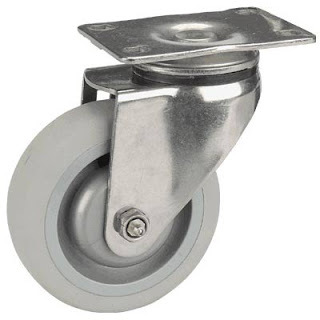 Stainless Steel TPR Caster