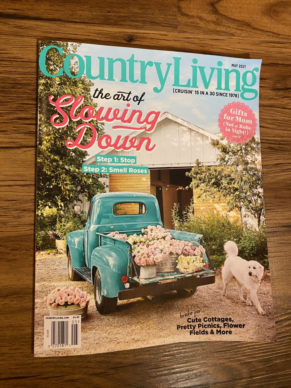 CC Vintage Country Living Magazing May 2021 Cover