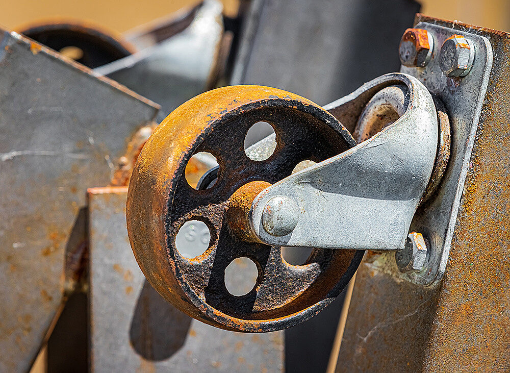 Corroded Wheel web