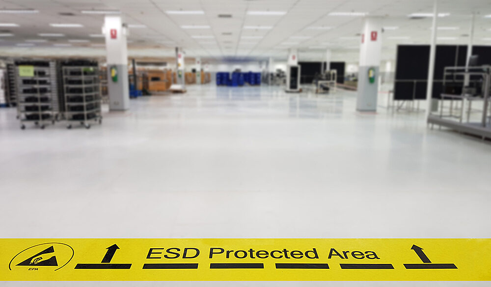 ESD Protected Area web