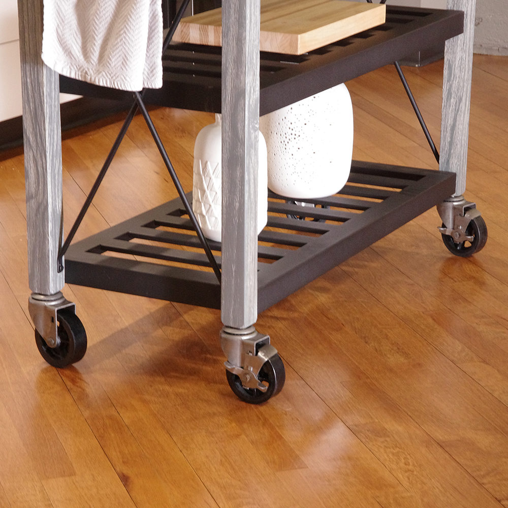 SQ Kitchen Cart Polyurethane Tread Swivel Caster 9