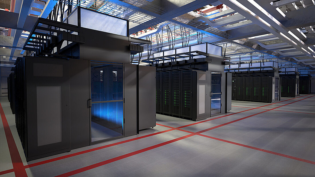 Data Center Rows web