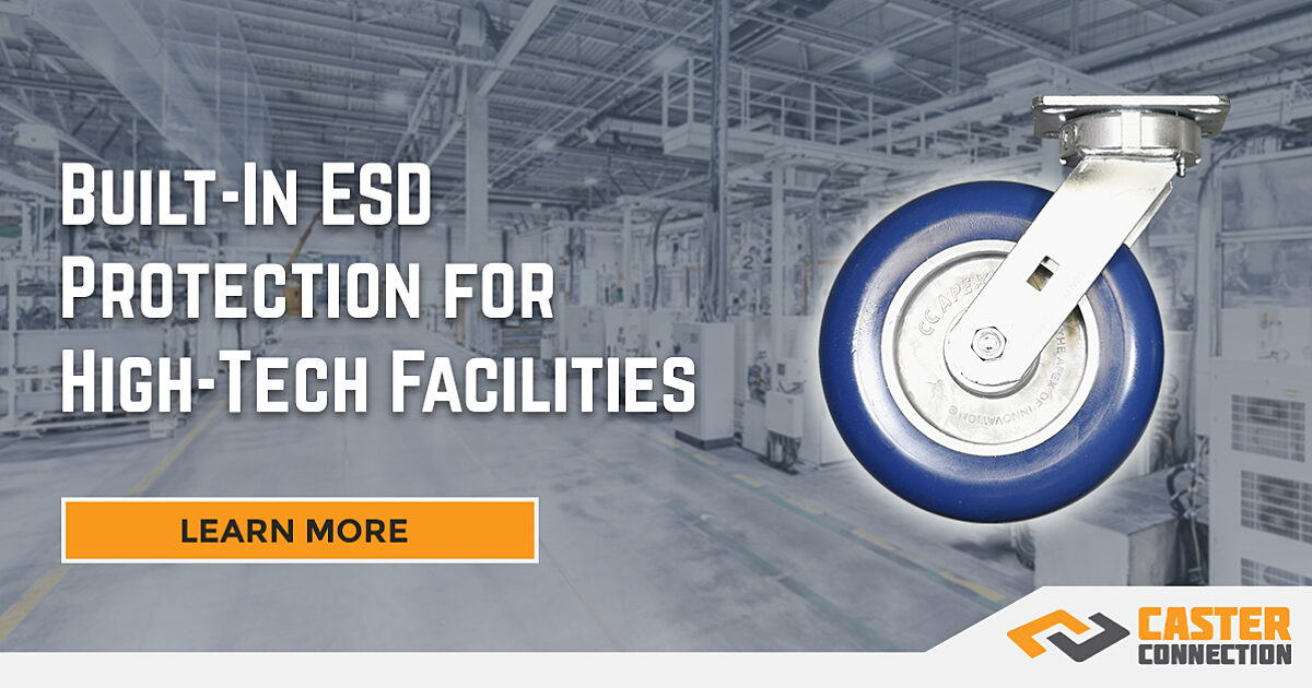 Protecting High-Tech Equipment with CC Apex ESD™ Casters | Caster ...