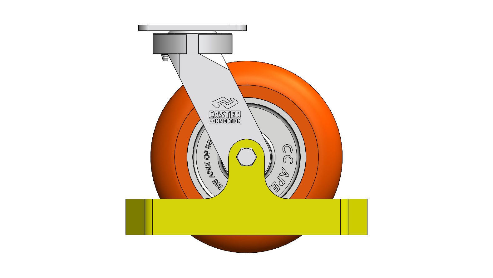 Toe Guards and Brush Guards for Casters Caster Connection
