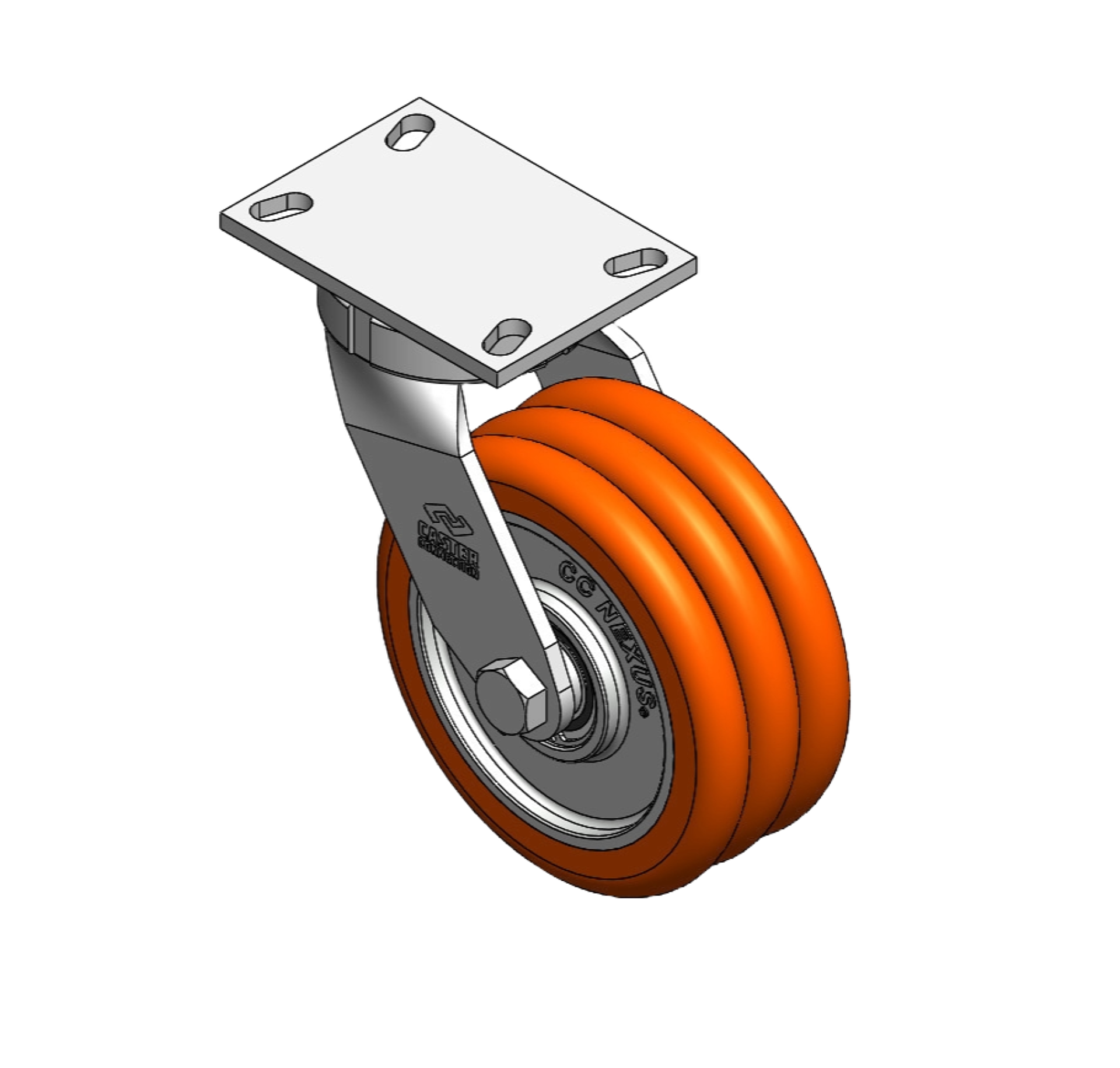 The Ideal Caster for AGVs, Towlines, and Heavy-Duty Push/Pull