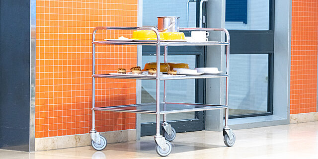 Hospital Food Service Cart web