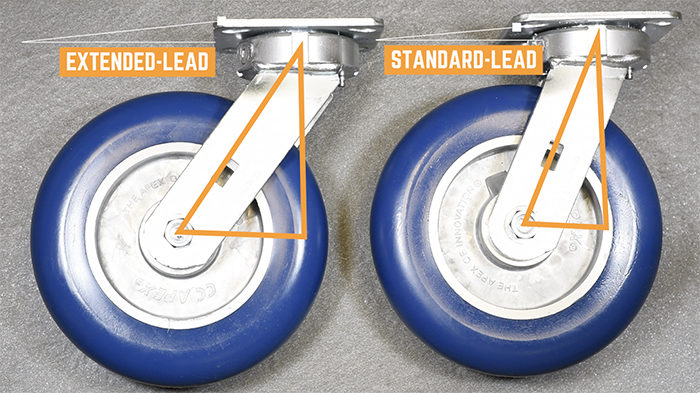 Extended-Lead vs. Standard-Lead Caster
