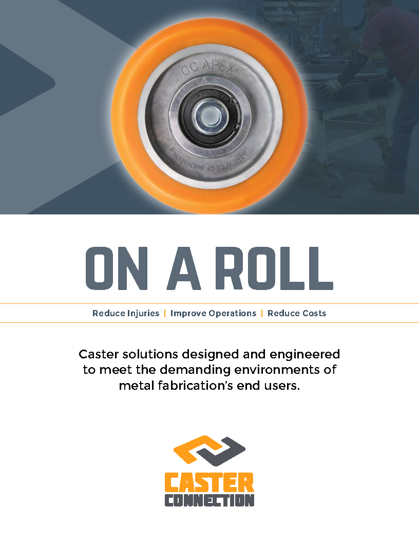 Caster Connection Fabrication Brochure Cover Page 1