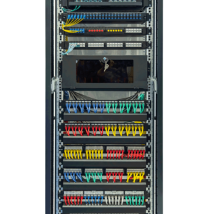 Server Rack with Casters