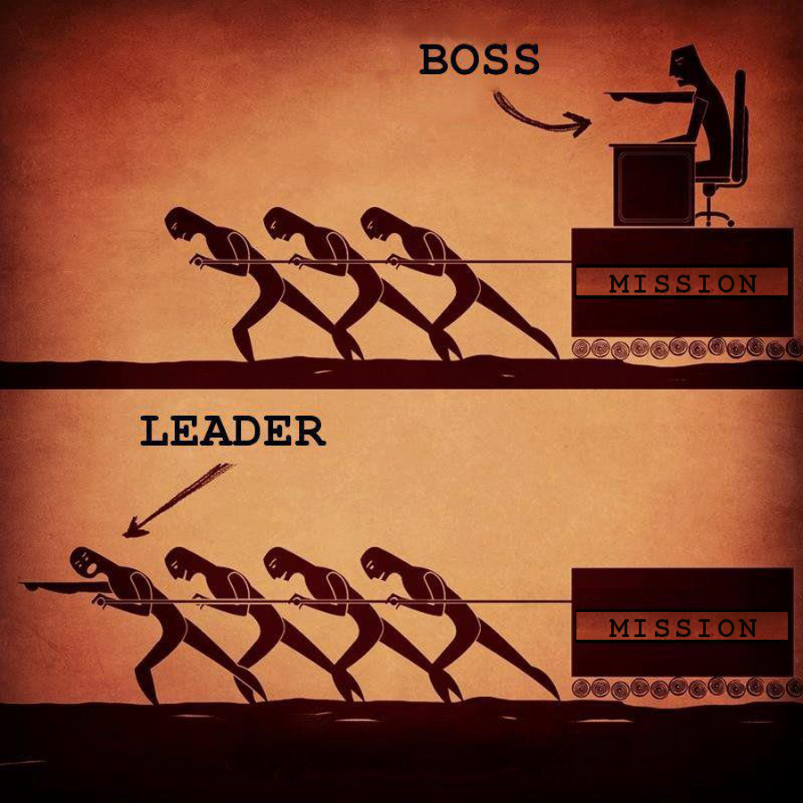 boss versesleader