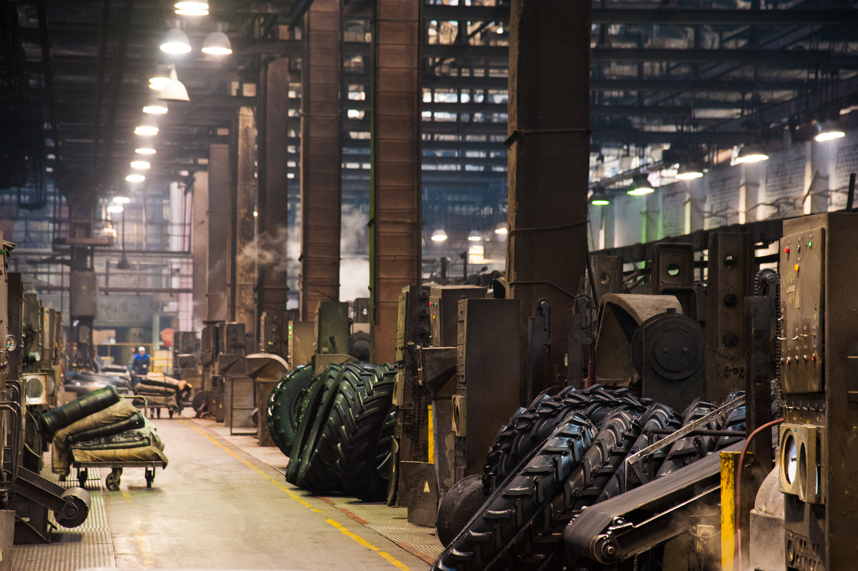 Tire Manufacturing Plant Floor