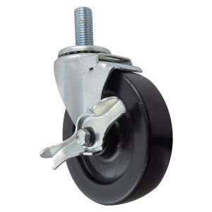 5" Polyolefin Swivel w/ Brake