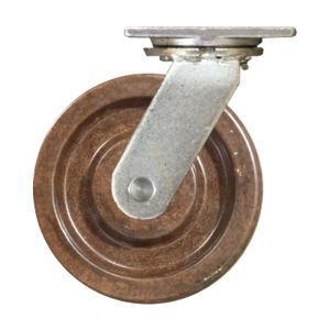 10" High-Temperature Phenolic Swivel Caster