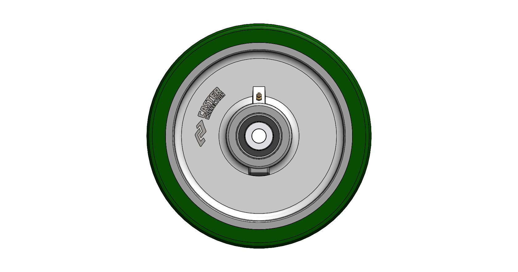 12" CC Dynamo (70D) Heavy Duty Wheel with Top Hats