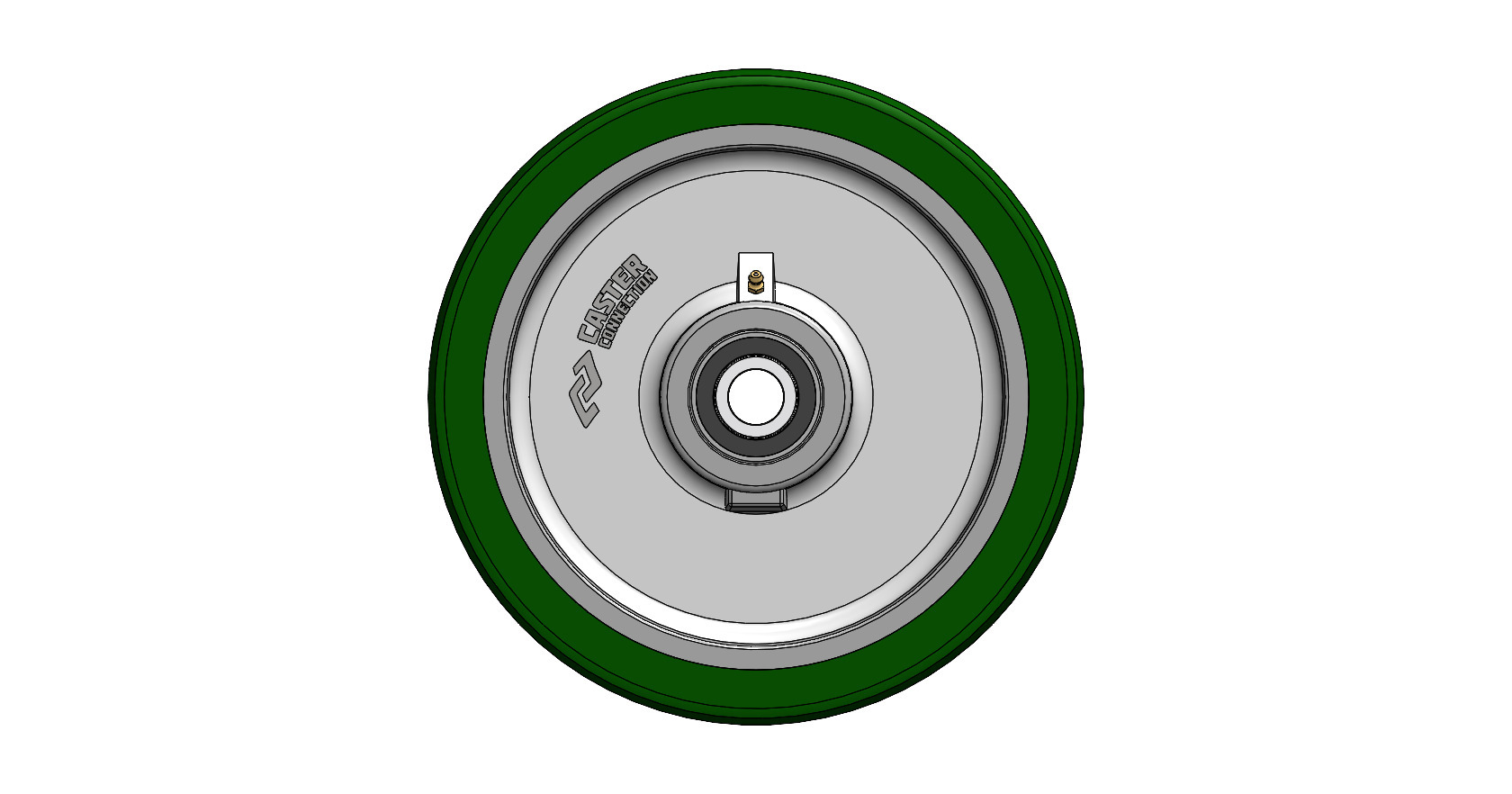 12" CC Dynamo (70D) Heavy Duty Wheel with Top Hats