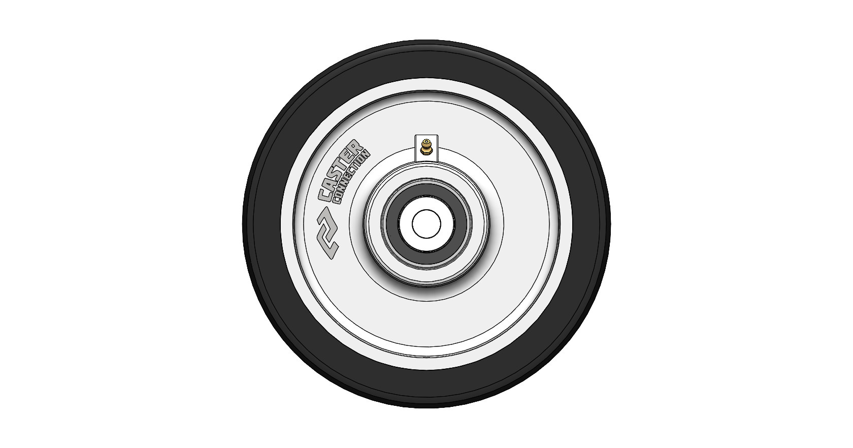 10" CC Dynamo (95A) Heavy Duty Wheel with Top Hats