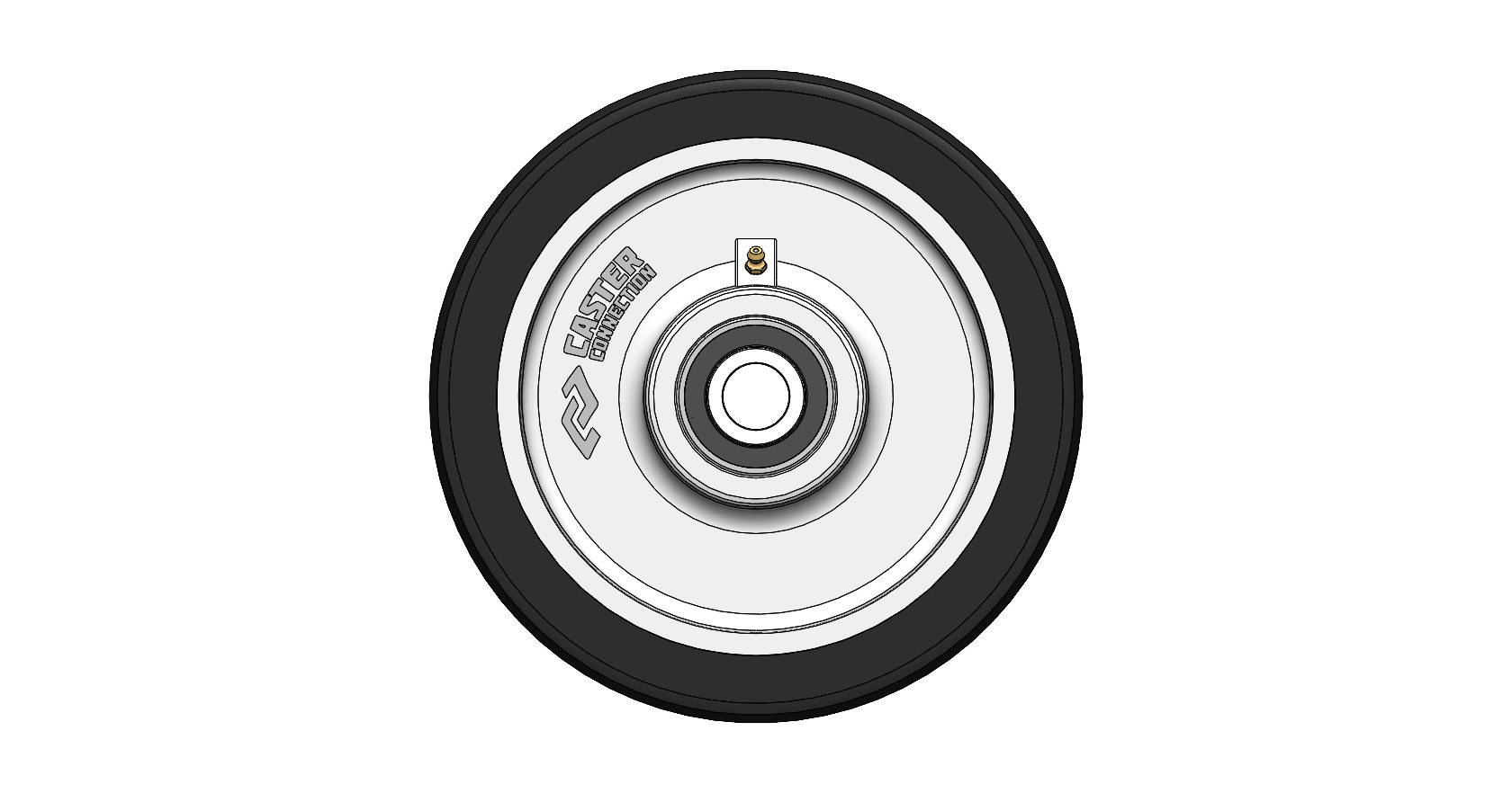 10" CC Dynamo (95A) Heavy Duty Wheel with Top Hats