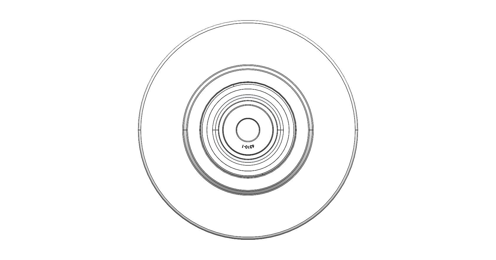 10" CC Juggernaut Heavy Duty Wheel with Top Hats