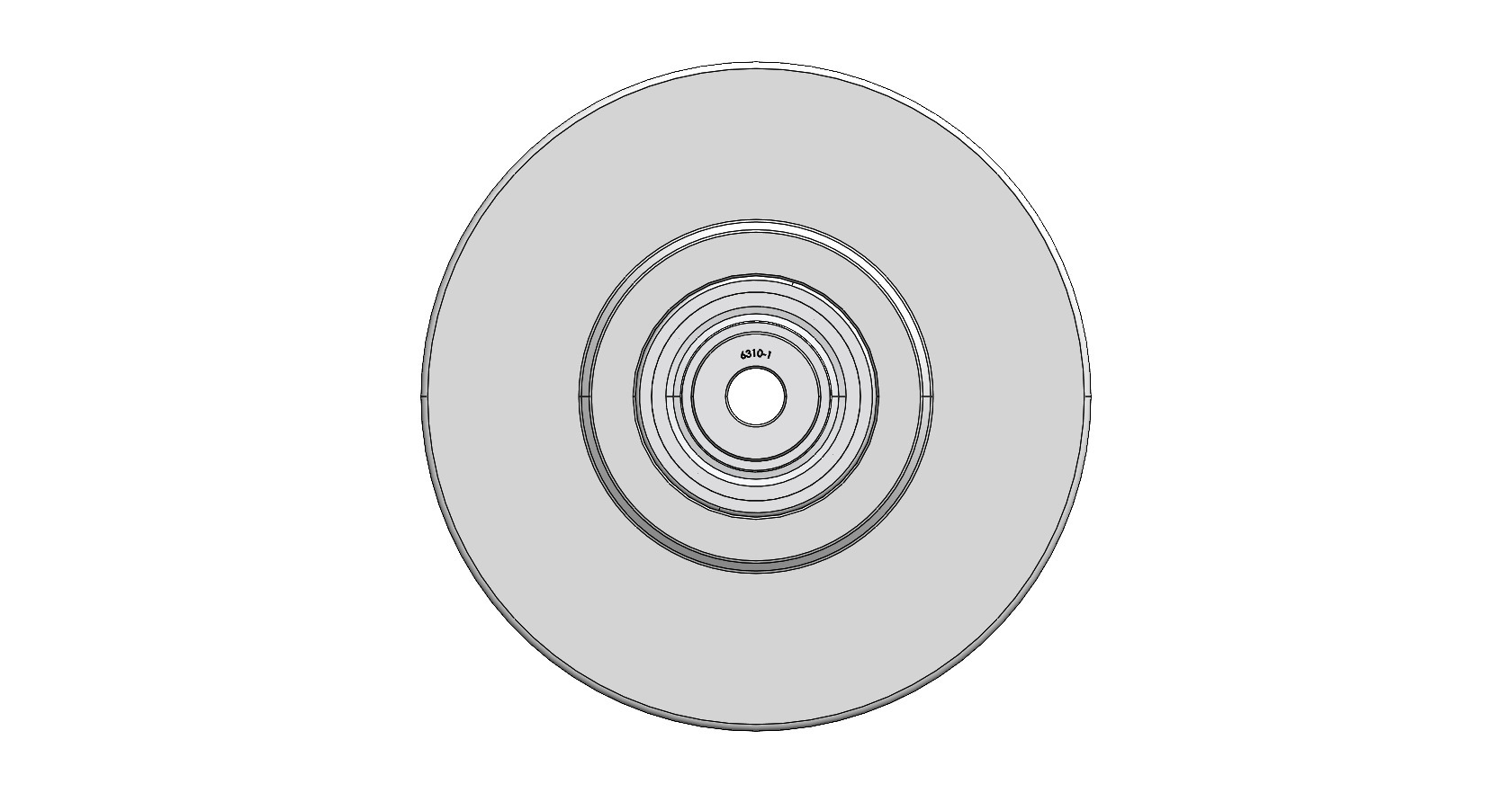 12" CC Juggernaut Heavy Duty Wheel with Top Hats
