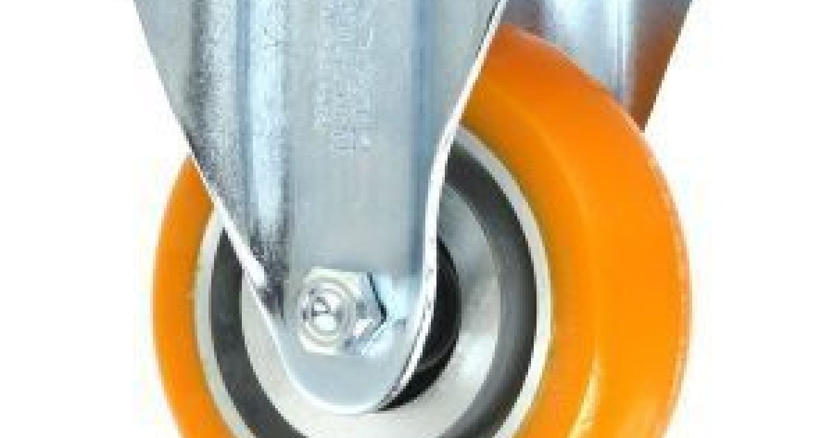 4" CC Apex Rigid Caster 400 lbs. Caster Connection