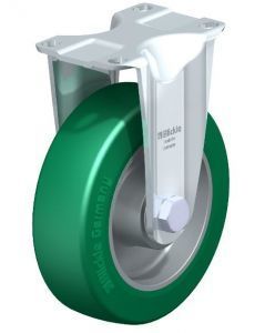 5" X 1-9/16"  polyurethane-elastomer Rigid Caster