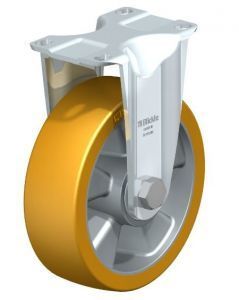 5" X 1-9/16"  polyurethane-elastomer Rigid Caster