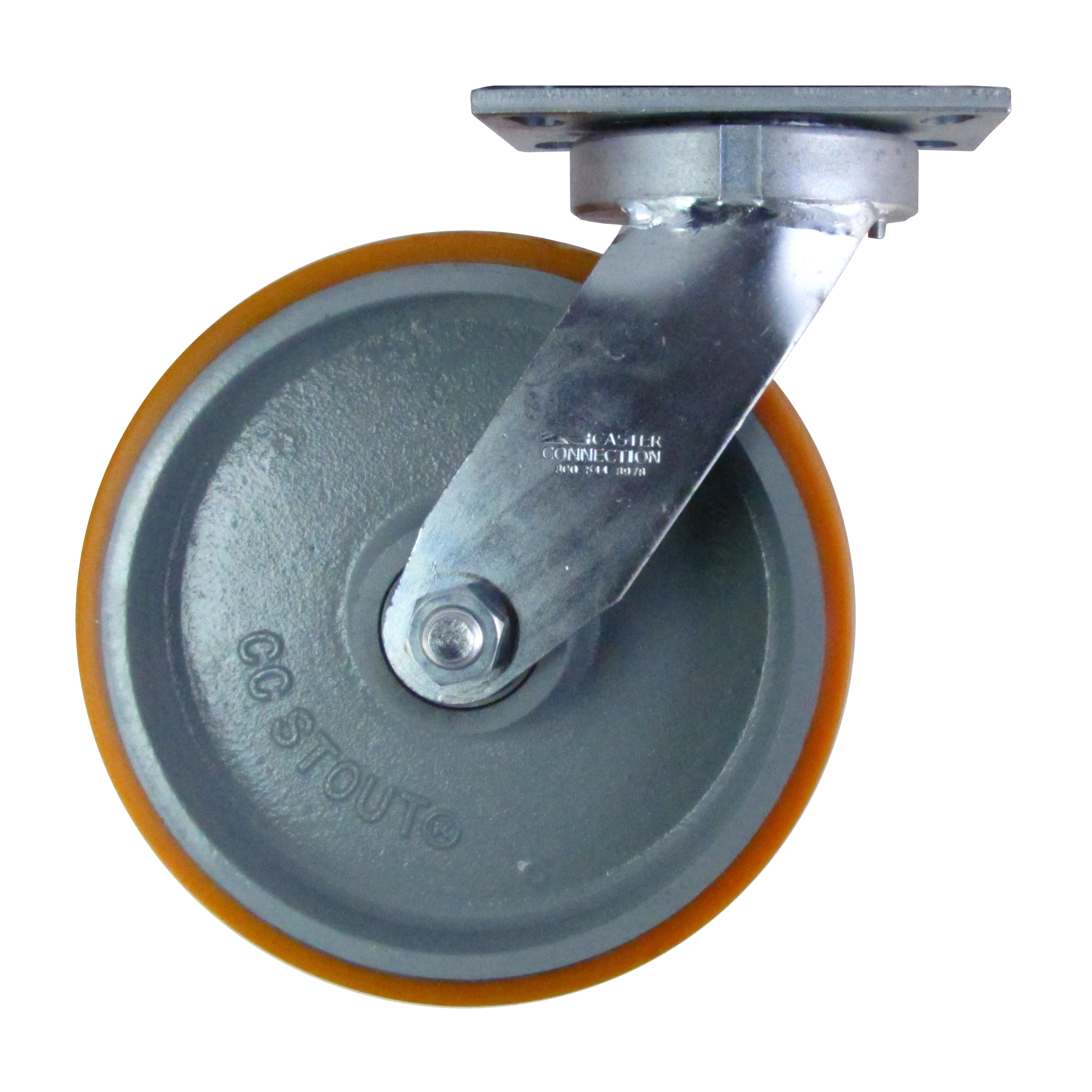 10" CC Stout HD Kingpinless Swivel Caster