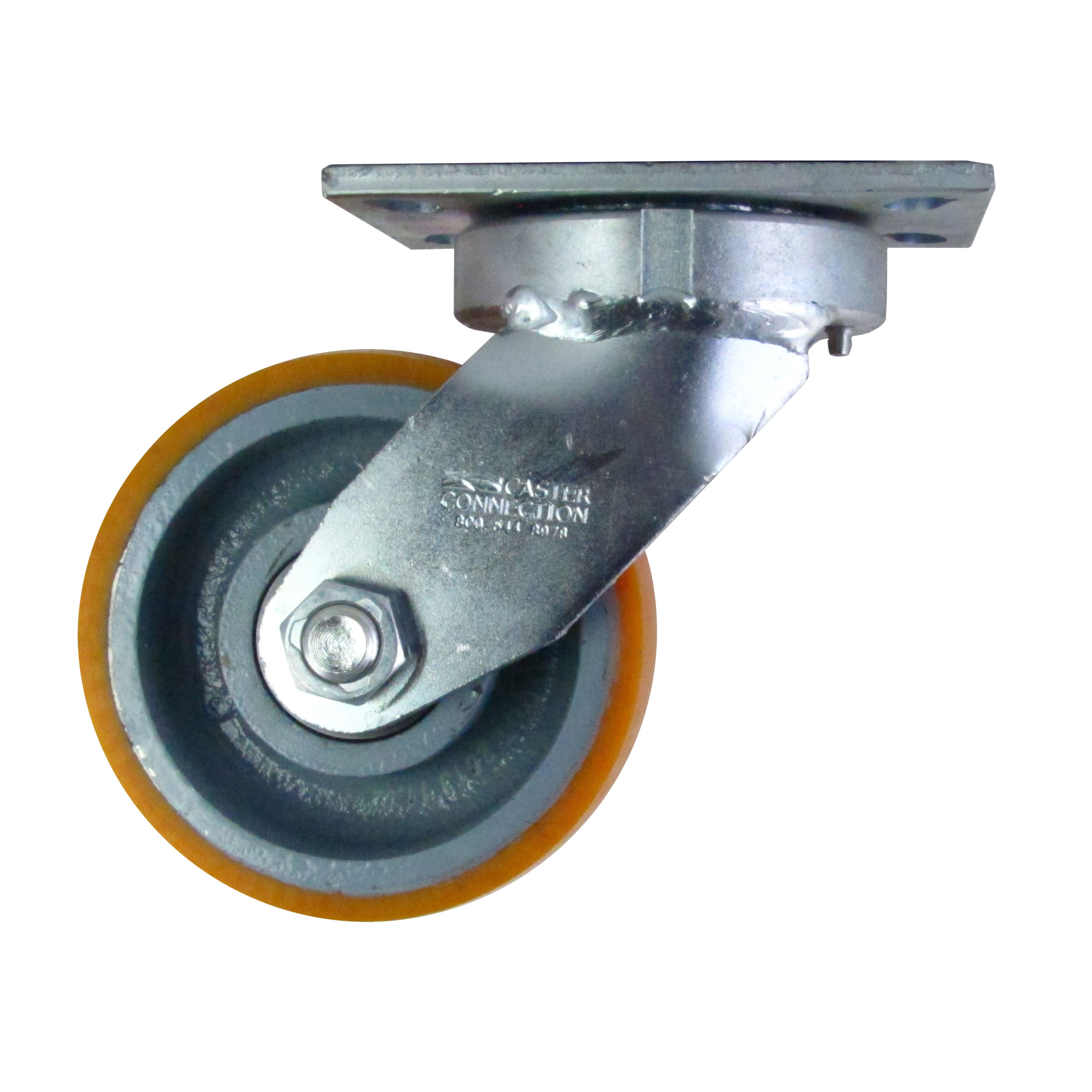 6" CC Stout HD Kingpinless Swivel Caster