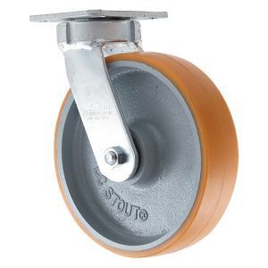 8" CC Stout HD Kingpinless Swivel Caster