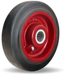 7" Rubber Wheel
