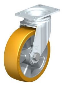 5" X 1-9/16"  polyurethane-elastomer Swivel Caster