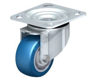 3-1/8" X 1-9/16"  polyurethane-elastomer Swivel Caster
