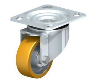 3-1/8" X 1-1/8"  polyurethane-elastomer Swivel Caster