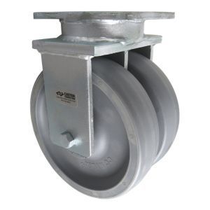 8" CC Nylex Dual-Wheel Rigid Caster
